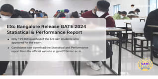 GATE 2024 Sees Over 8 Lakh Registrations, 1.29 Lakh Students Qualify; Check Report Here
